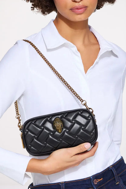 KURT GEIGER LONDON ZIP KENSINGTON C en color BLACK  (4)