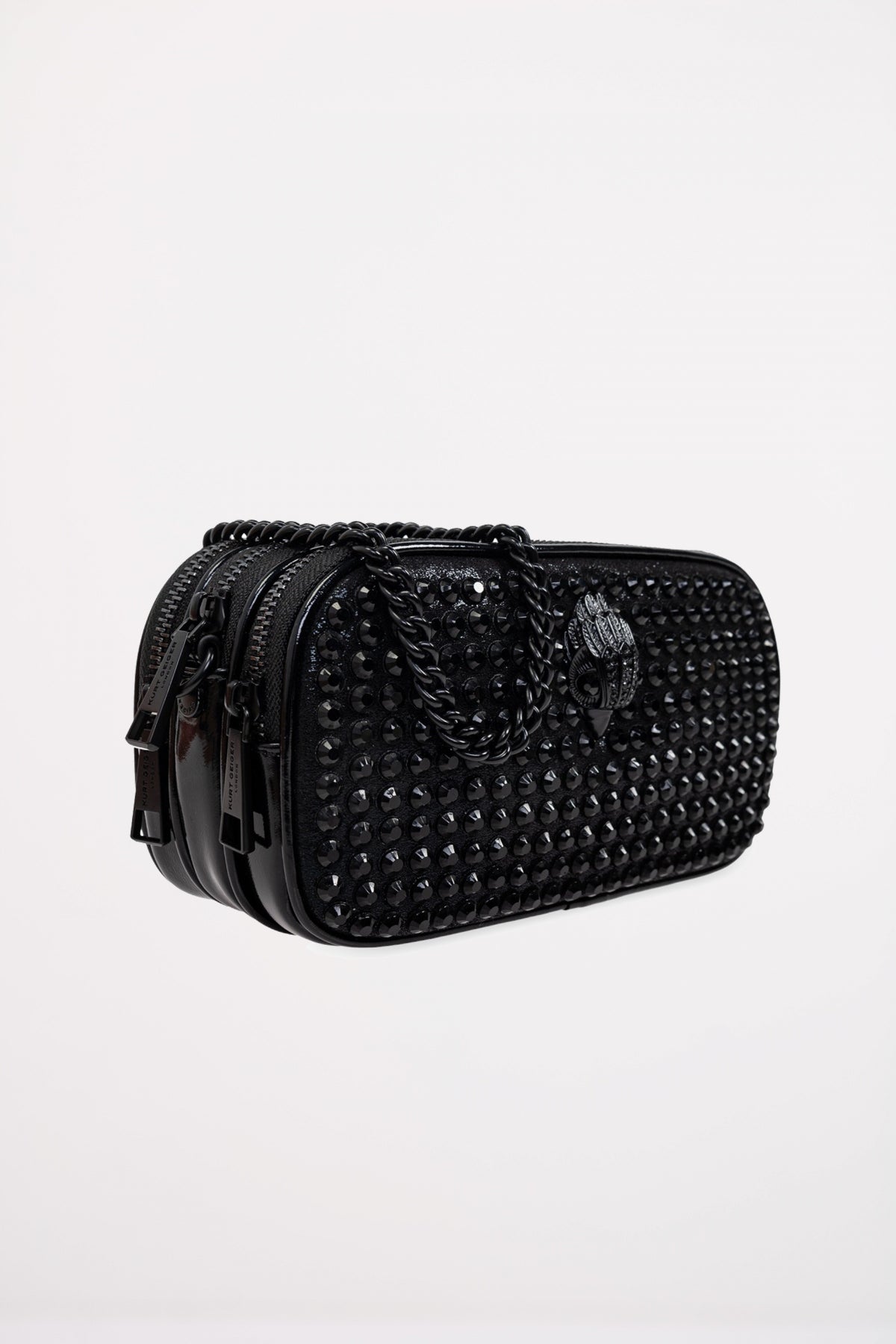 KURT GEIGER LONDON ZIP KENSINGTON CAME en color BLACK  (2)