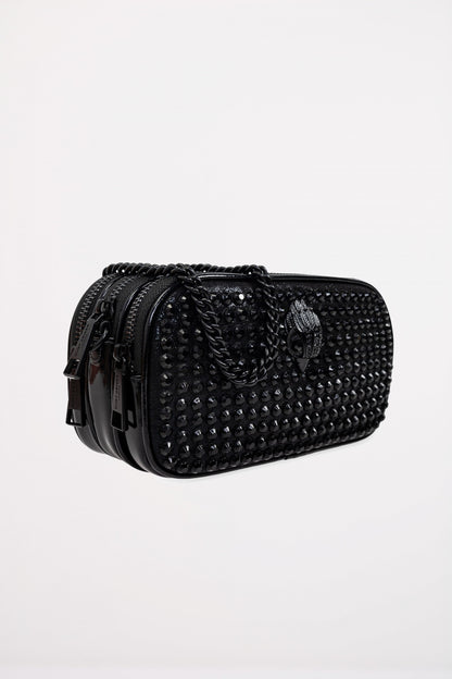 KURT GEIGER LONDON ZIP KENSINGTON CAME en color BLACK  (2)