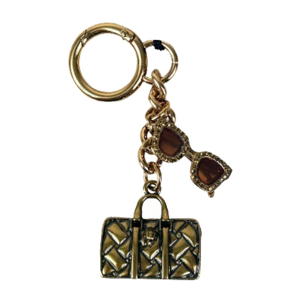 KURT GEIGER LONDON BOSTON KEYRING en color GOLD  (4)