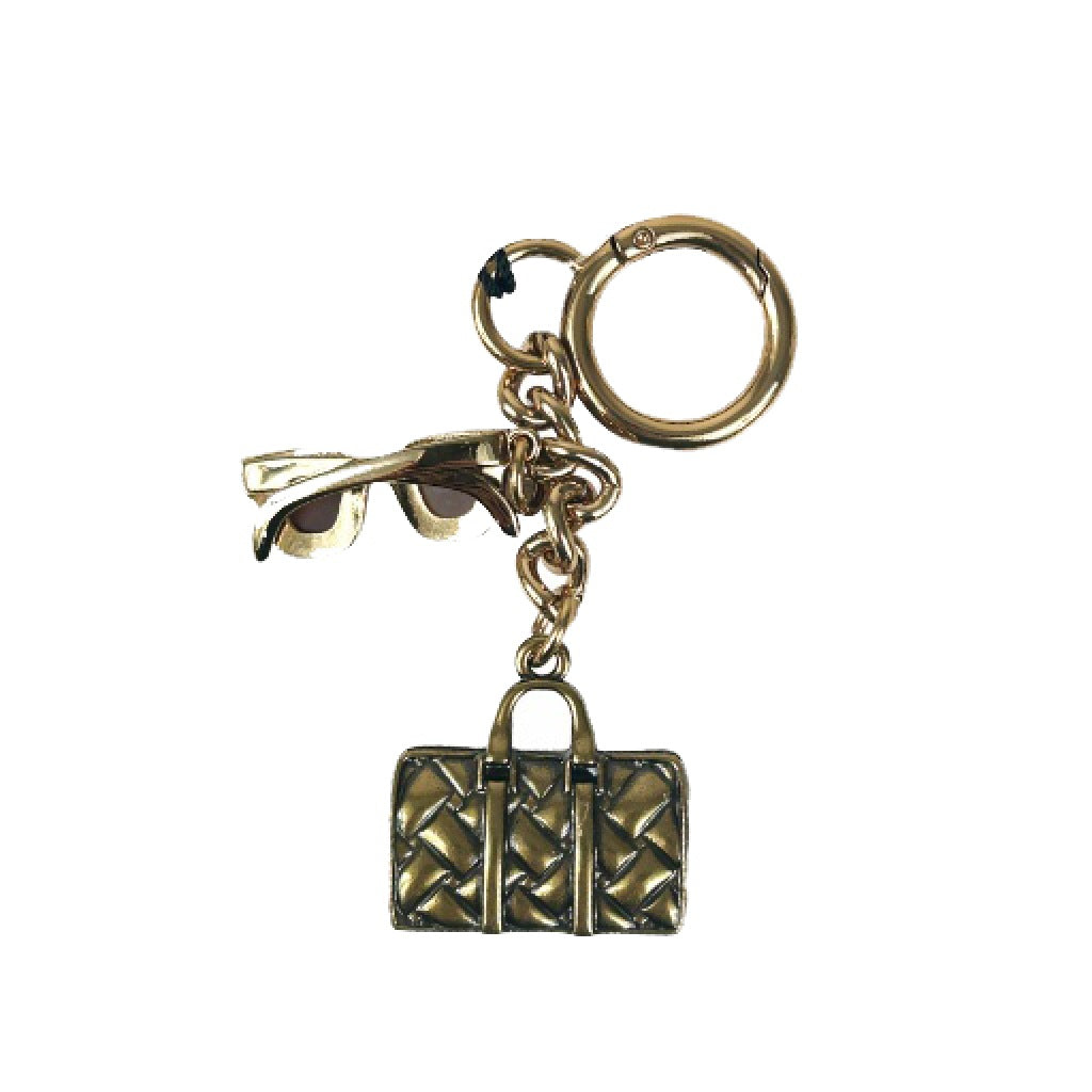 KURT GEIGER LONDON BOSTON KEYRING en color GOLD  (5)