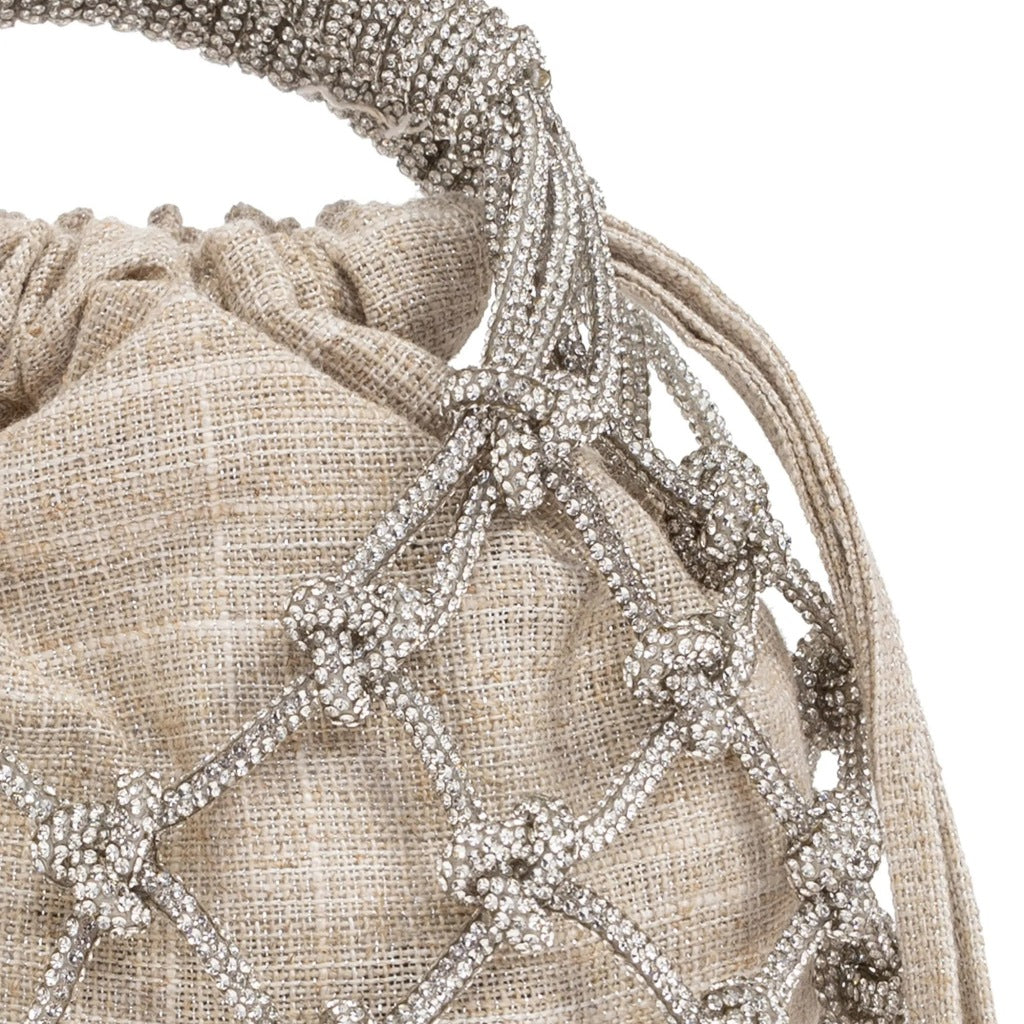KURT GEIGER LONDON SM MACRAME CRYSTAL B en color OPNGRY  (4)