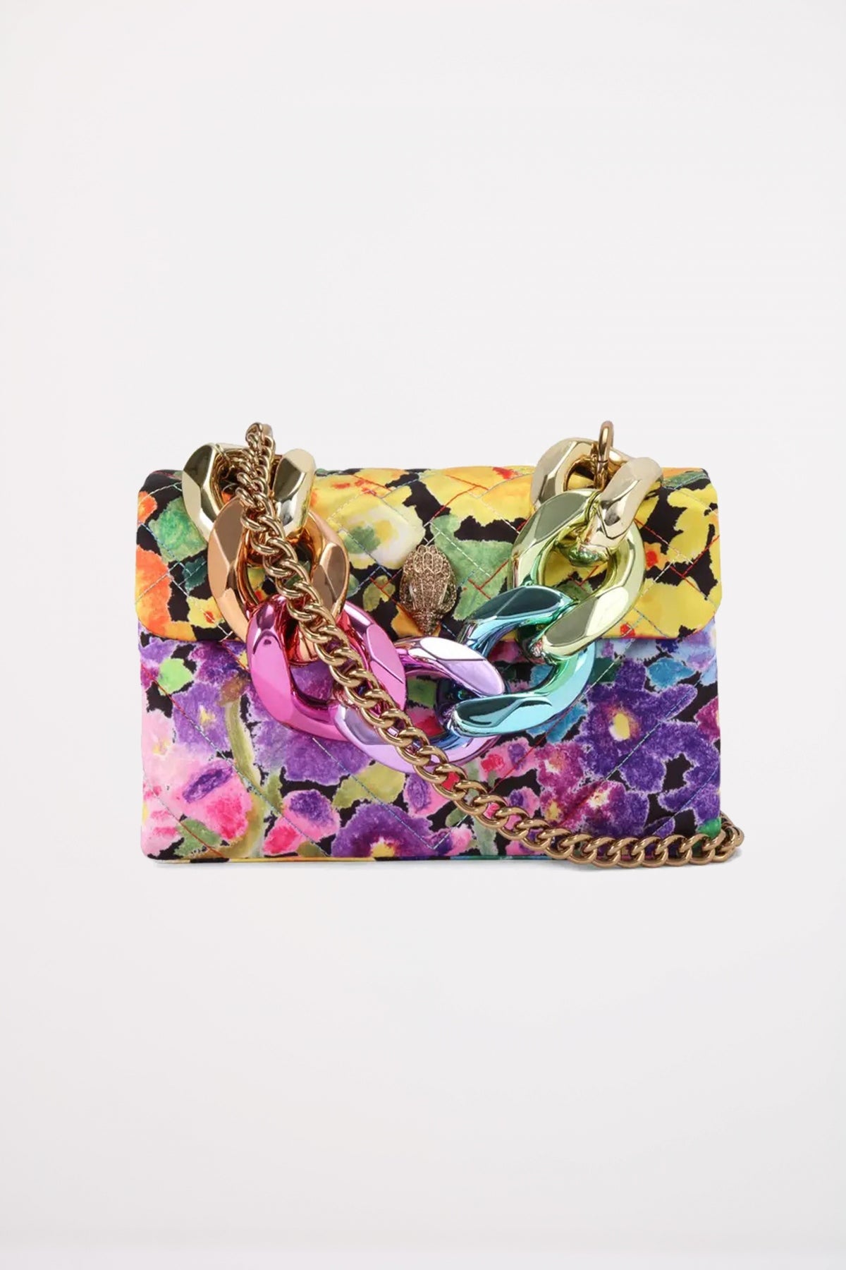 KURT GEIGER LONDON KENSINGTON BAG en color CHRCL  (1)