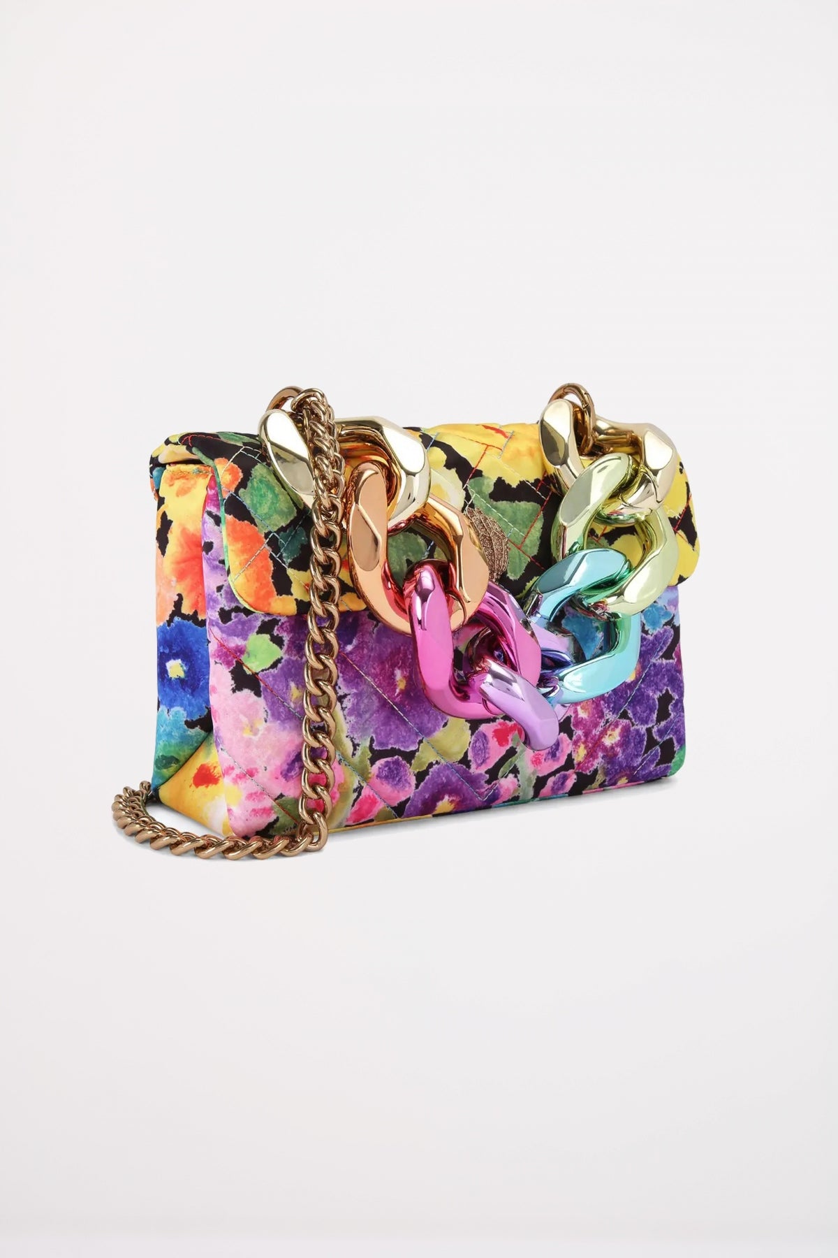 KURT GEIGER LONDON KENSINGTON BAG en color CHRCL  (2)