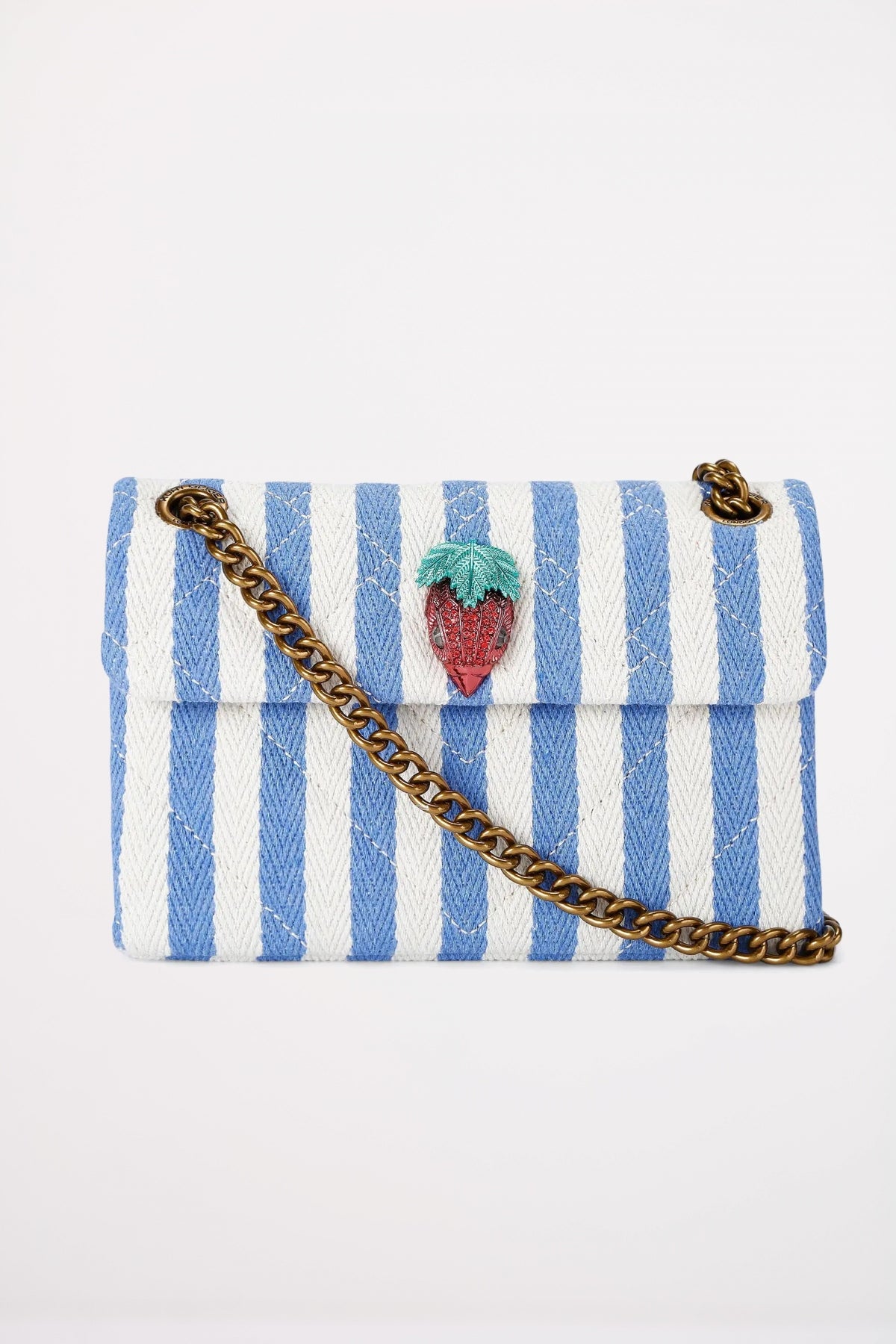 KURT GEIGER LONDON MINI KENSINGTON BAG en color OPNBLU  (1)