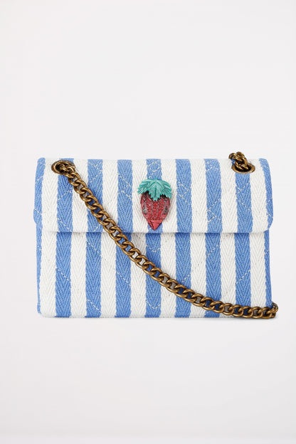 KURT GEIGER LONDON MINI KENSINGTON BAG en color OPNBLU  (1)