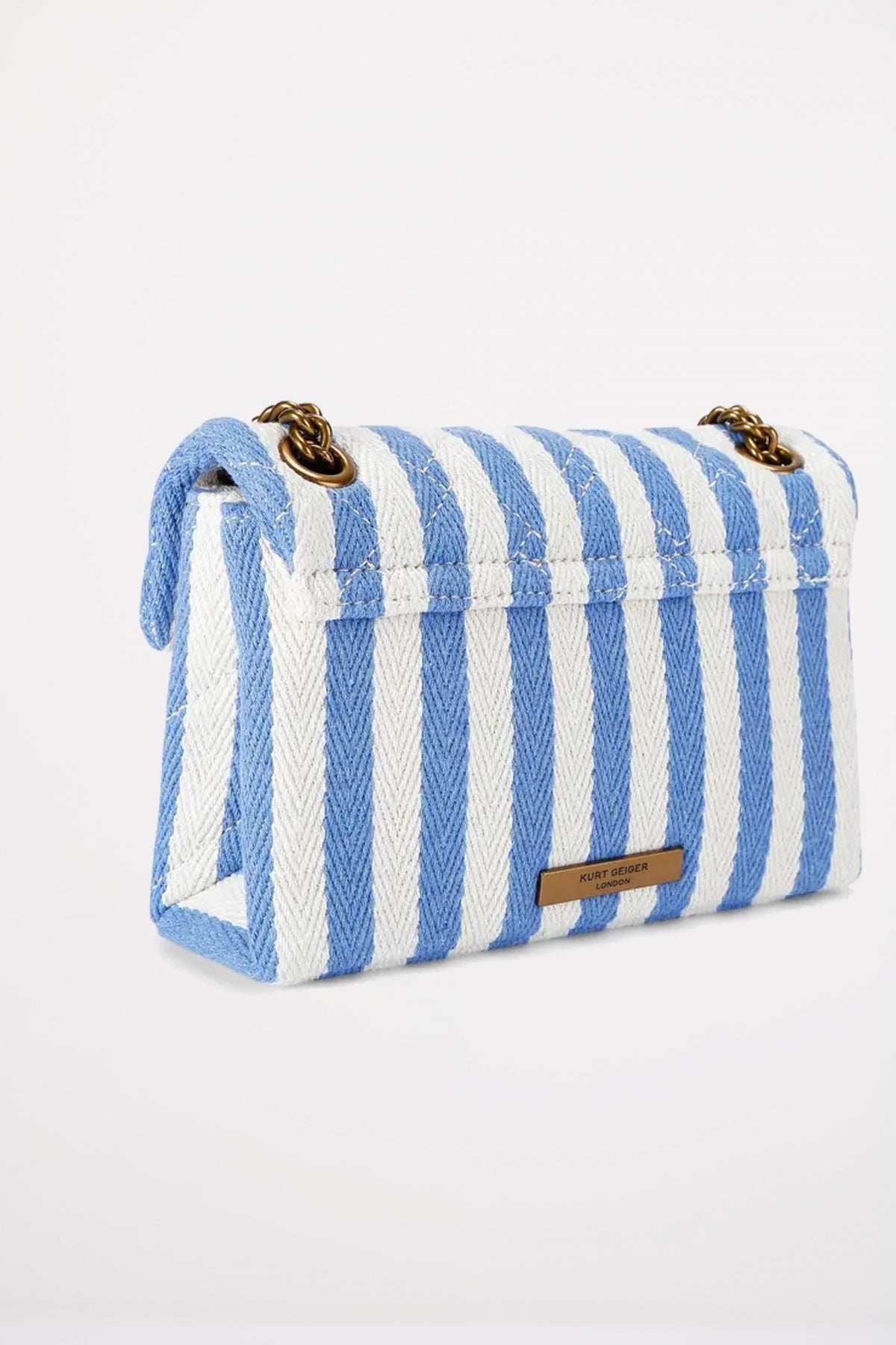 KURT GEIGER LONDON MINI KENSINGTON BAG en color OPNBLU  (3)