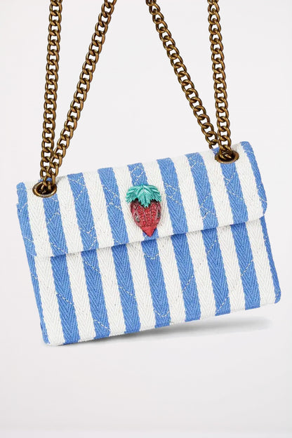 KURT GEIGER LONDON MINI KENSINGTON BAG en color OPNBLU  (4)