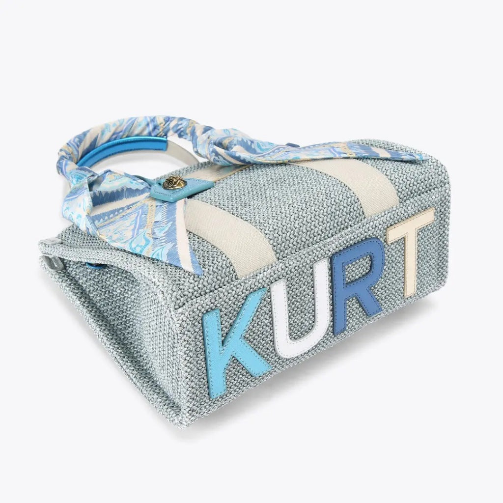 KURT GEIGER LONDON SMALL SOUTHBANK TOTE en color PSTLBL  (3)