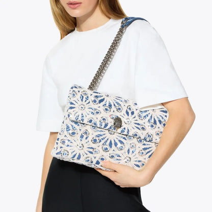 KURT GEIGER LONDON LARGE KENSINGTON SOF en color OPNBLU  (1)