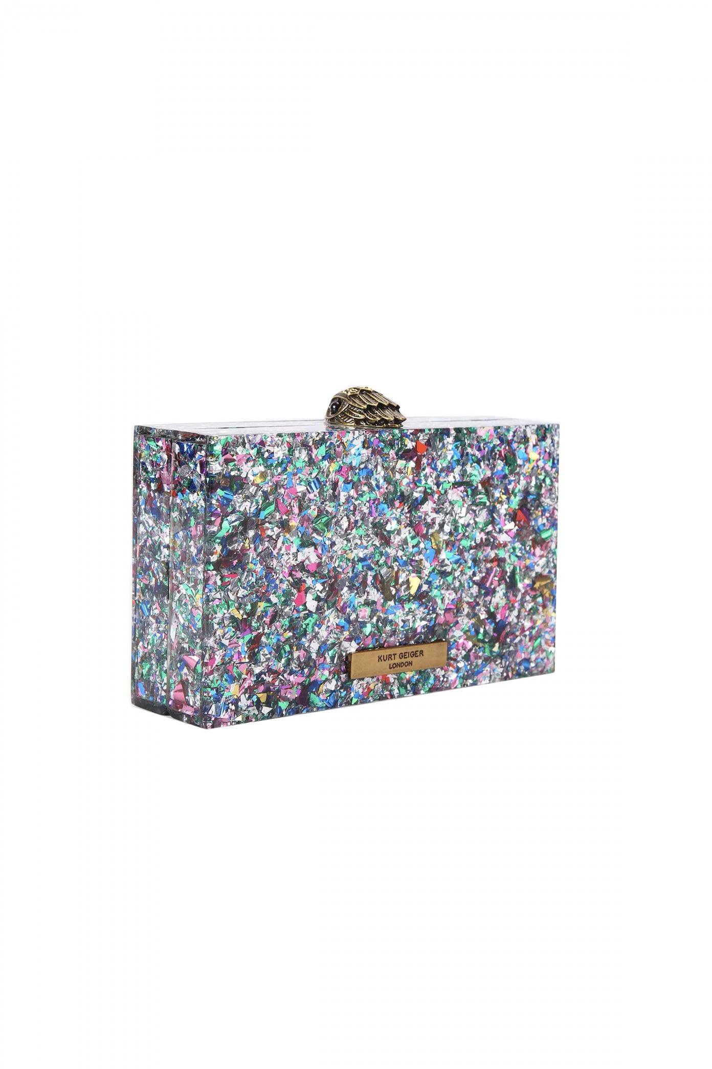 KURT GEIGER LONDON GEMS BOX CLUTCH en color OPNMSC  (2)