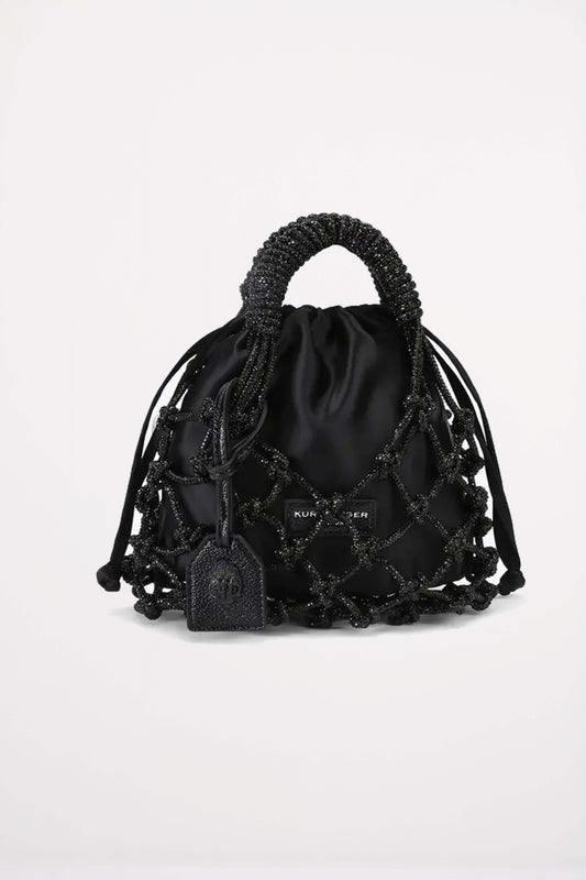 KURT GEIGER LONDON SM MACRAME CRYSTAK B en color BLACK  (1)