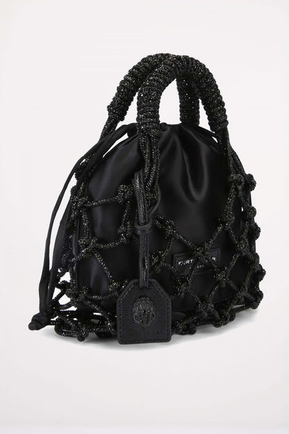 KURT GEIGER LONDON SM MACRAME CRYSTAK B en color BLACK  (2)
