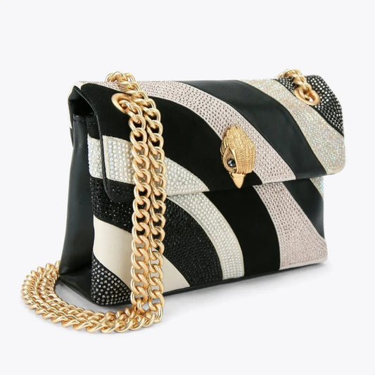 KURT GEIGER LONDON MINI KENSINGTON BAG en color CHRCL  (1)