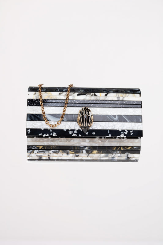 KURT GEIGER LONDON PARTY EAGLE CLUTCH E en color CHRCL  (1)
