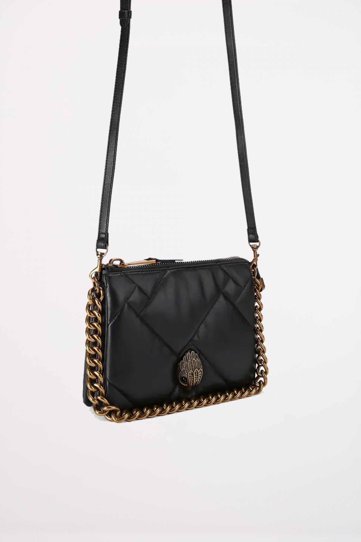 KURT GEIGER LONDON KENSINGTON PUFF  PO en color BLACK  (2)