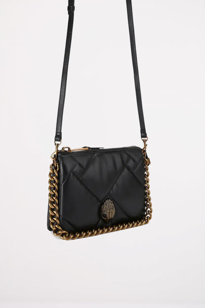KURT GEIGER LONDON KENSINGTON PUFF  PO en color BLACK  (2)