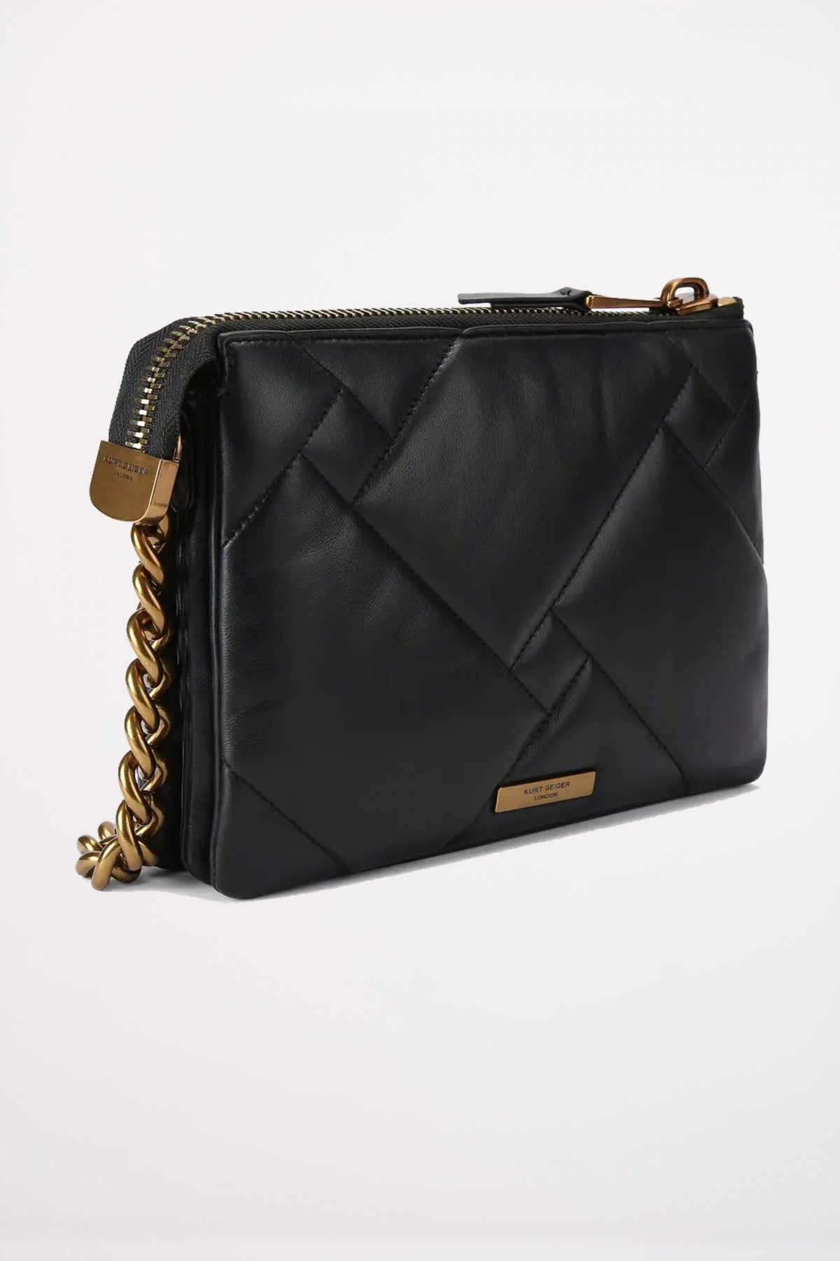 KURT GEIGER LONDON KENSINGTON PUFF  PO en color BLACK  (3)