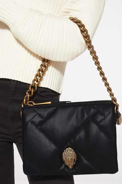 KURT GEIGER LONDON KENSINGTON PUFF  PO en color BLACK  (4)