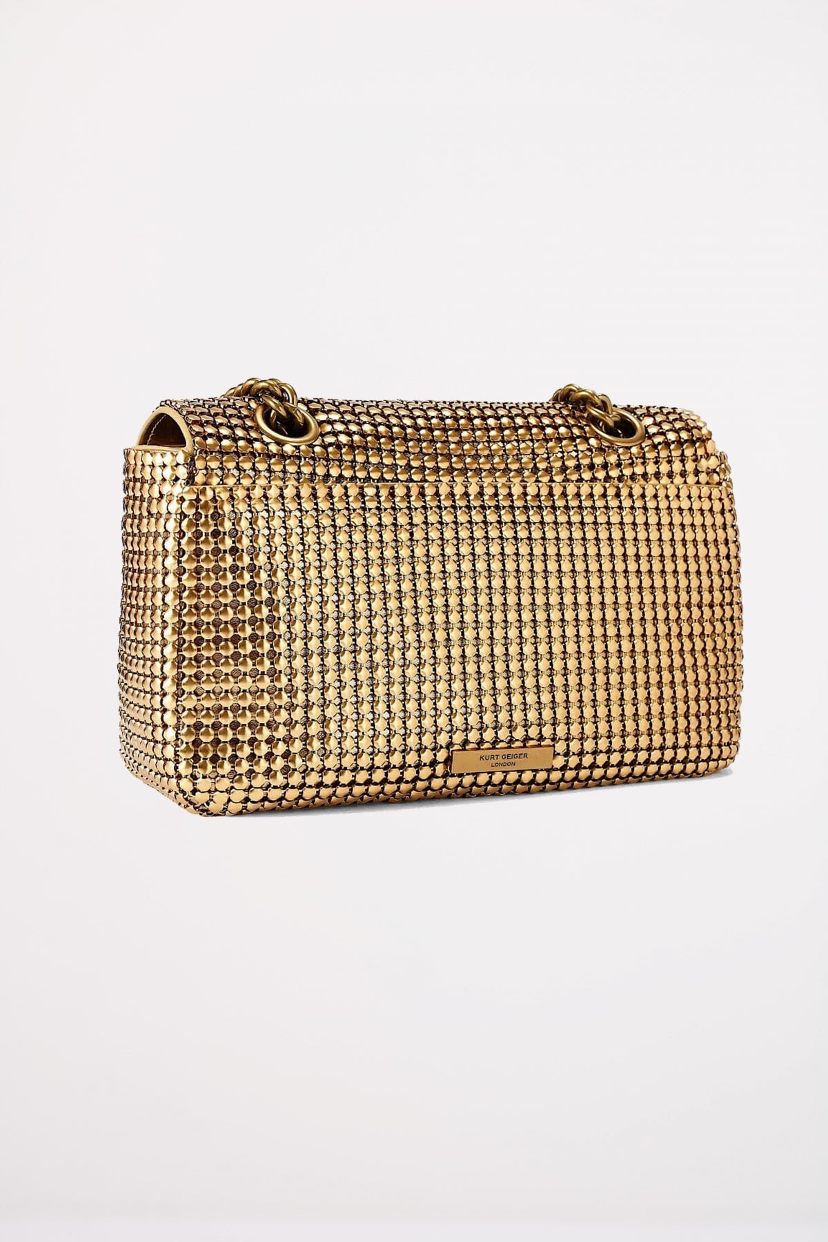 KURT GEIGER LONDON KENSINGTON CHAINMAIL en color RSTCPER  (3)