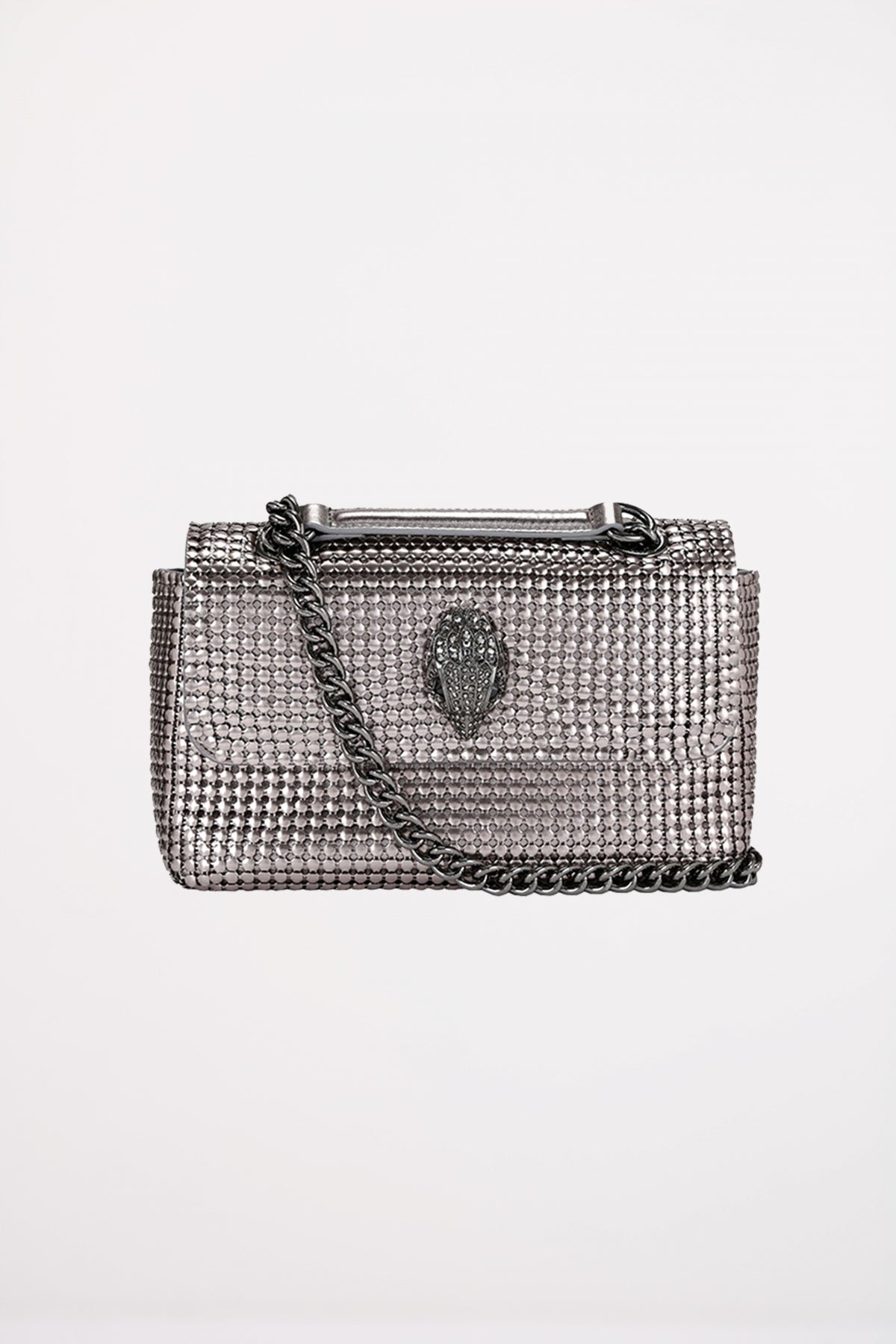 KURT GEIGER LONDON KENSINGTON CHAINMAIL en color SLVR  (1)