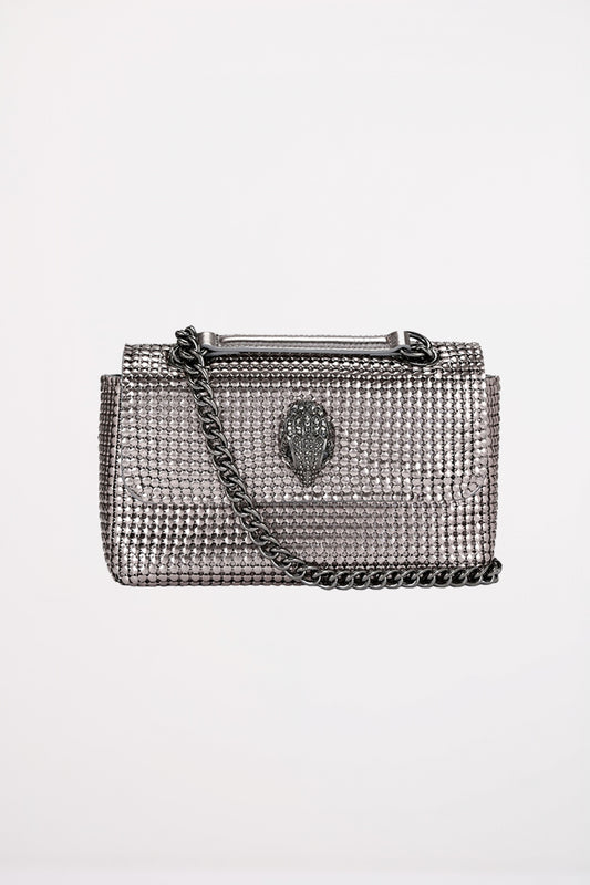 KURT GEIGER LONDON KENSINGTON CHAINMAIL en color SLVR  (1)