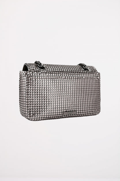 KURT GEIGER LONDON KENSINGTON CHAINMAIL en color SLVR  (2)