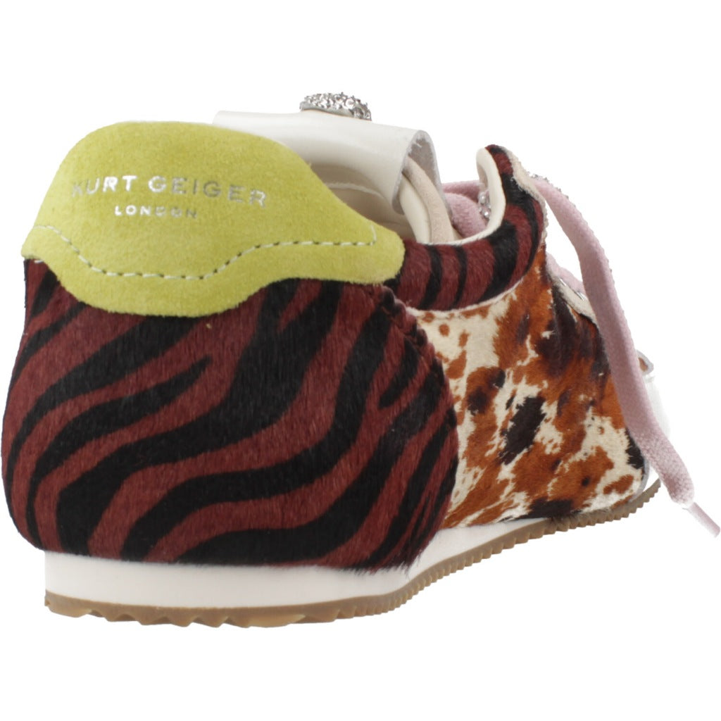 KURT GEIGER LONDON  ISLINGTON SNEAKER  en color OPNBWN  (3)