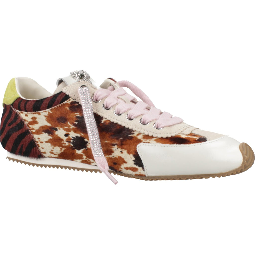KURT GEIGER LONDON  ISLINGTON SNEAKER  en color OPNBWN  (5)