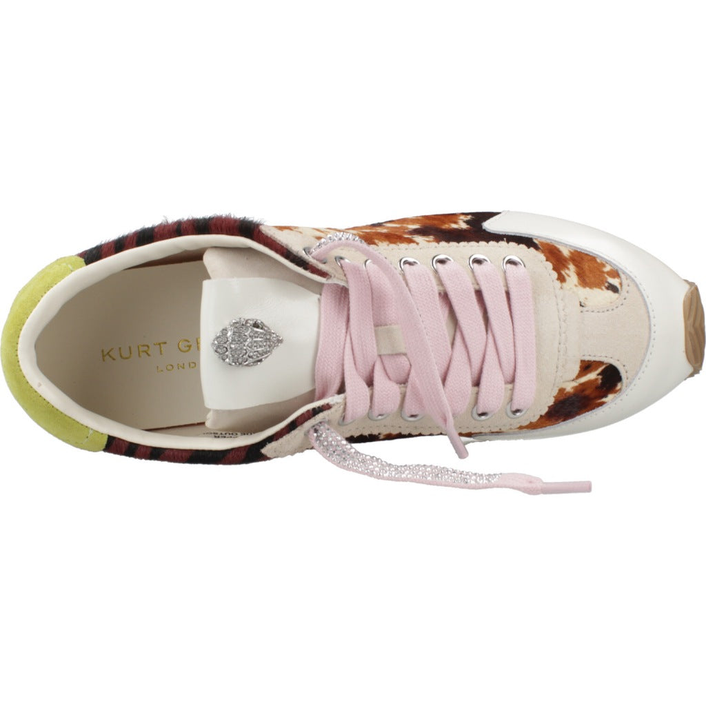 KURT GEIGER LONDON  ISLINGTON SNEAKER  en color OPNBWN  (7)