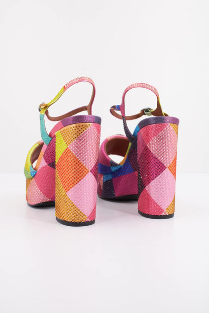 KURT GEIGER LONDON  KENSINGTON PLATFORM en color OPNMSC  (4)