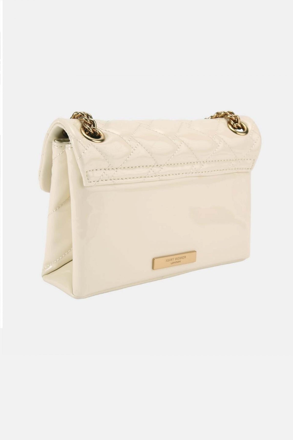 KURT GEIGER LONDON LEATHER MINI KENSING en color NTURAL  (3)
