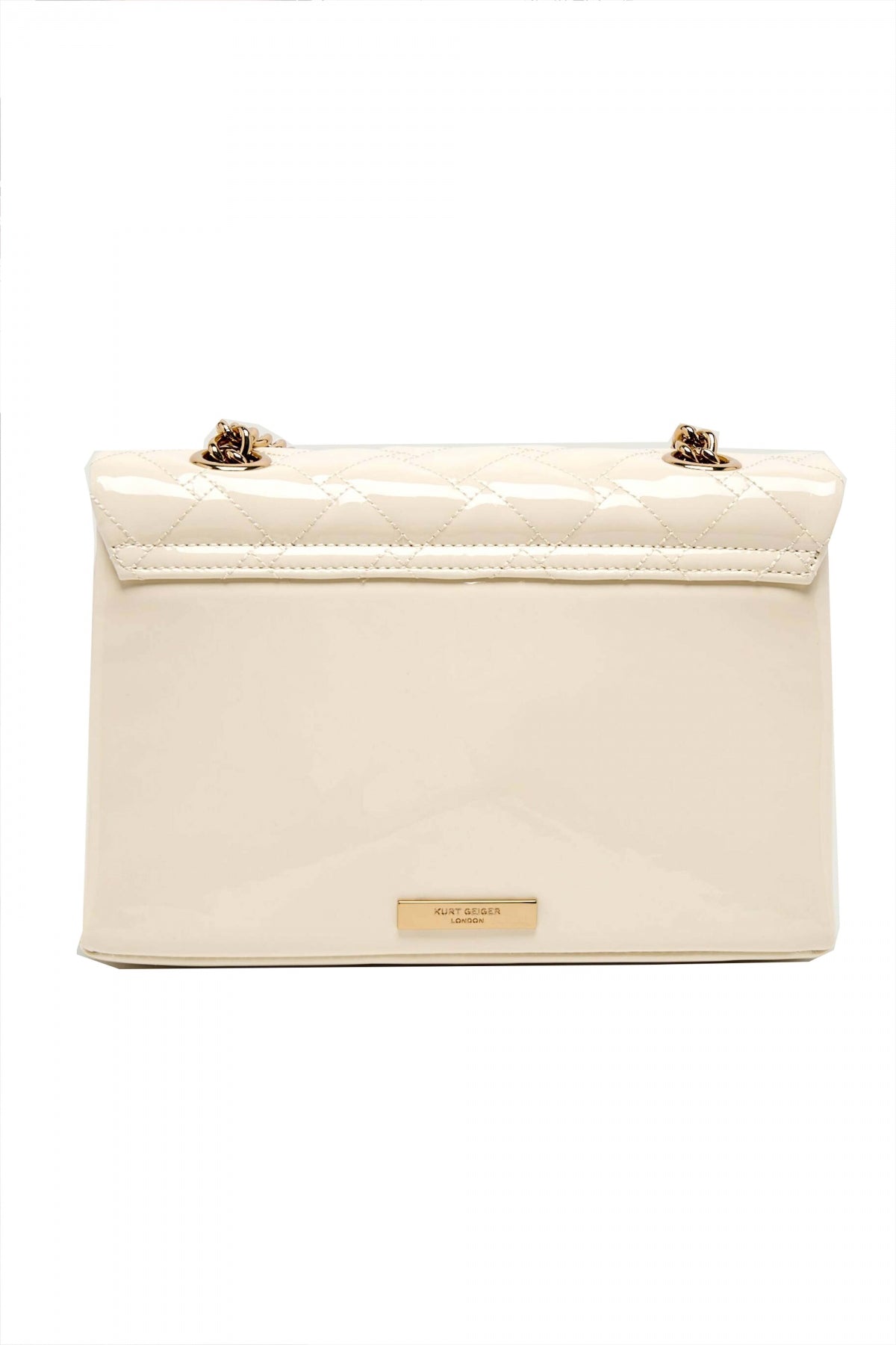 KURT GEIGER LONDON  LEATHER KENSINGTON  en color NTURAL  (3)
