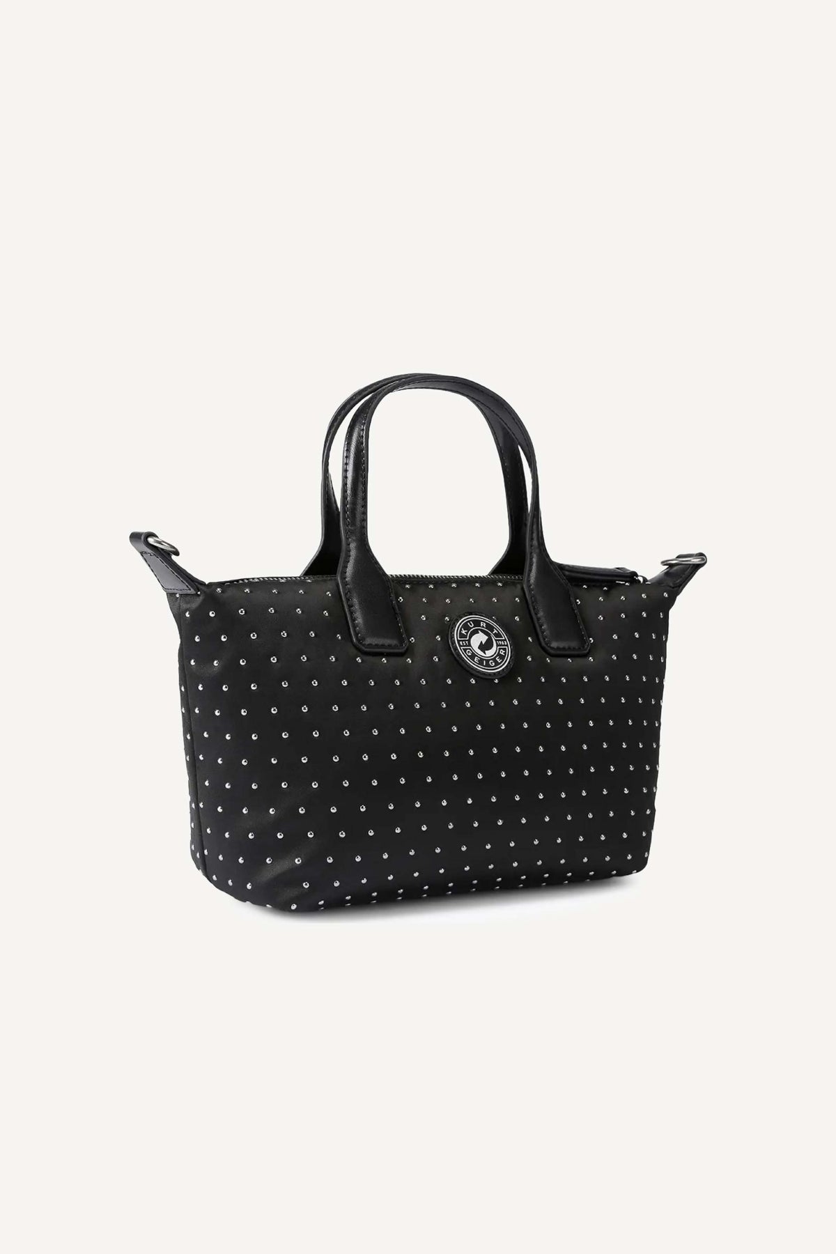 KURT GEIGER LONDON RECYCLED SM SHOPPER  en color BLACK  (2)
