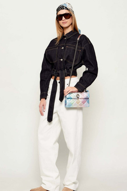 KURT GEIGER LONDON  FABRIC MD KENSINGTO en color OPNMSC  (1)