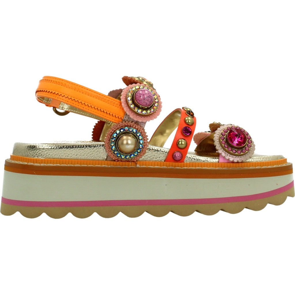 KURT GEIGER LONDON OCTAVIA SLING PLATFO en color OPNMSC  (4)