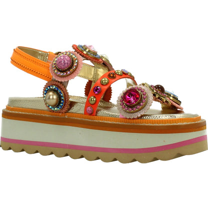 KURT GEIGER LONDON OCTAVIA SLING PLATFO en color OPNMSC  (5)