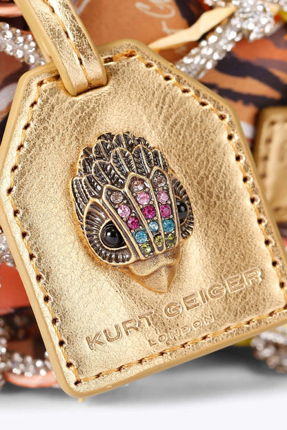 KURT GEIGER LONDON MACRAME CRYSTAL BAG en color OPNBWN  (4)