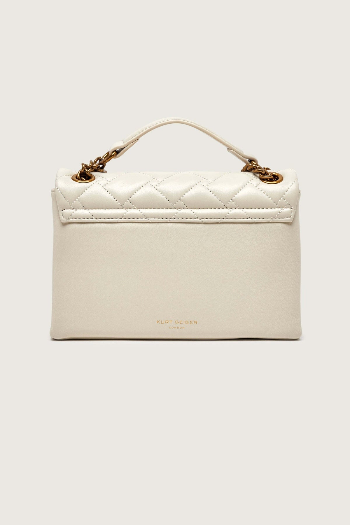 KURT GEIGER LONDON  LEATHER MD KENSINGT en color NTURAL  (2)