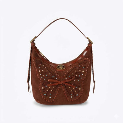 KURT GEIGER LONDON CHELSEA S HOBO BUTTE en color BROWN  (4)