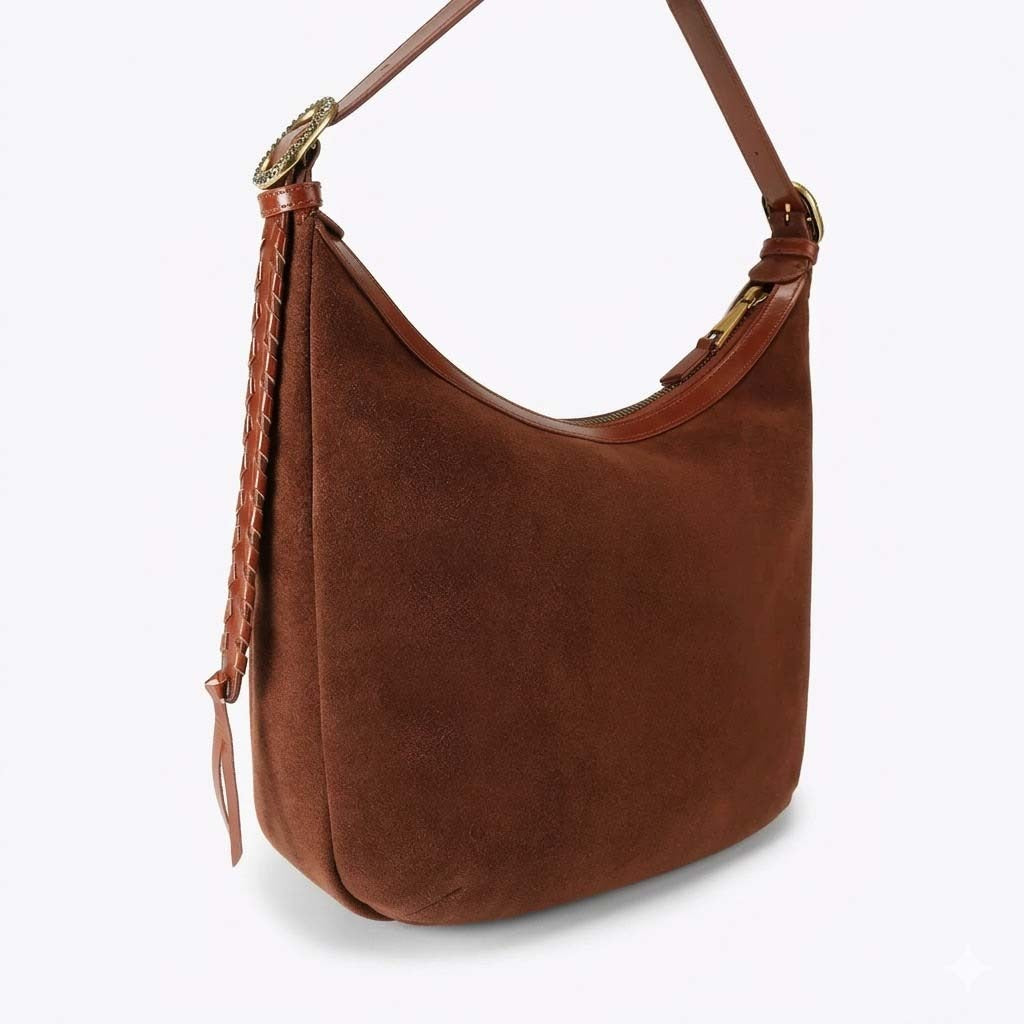 KURT GEIGER LONDON CHELSEA S HOBO BUTTE en color BROWN  (5)