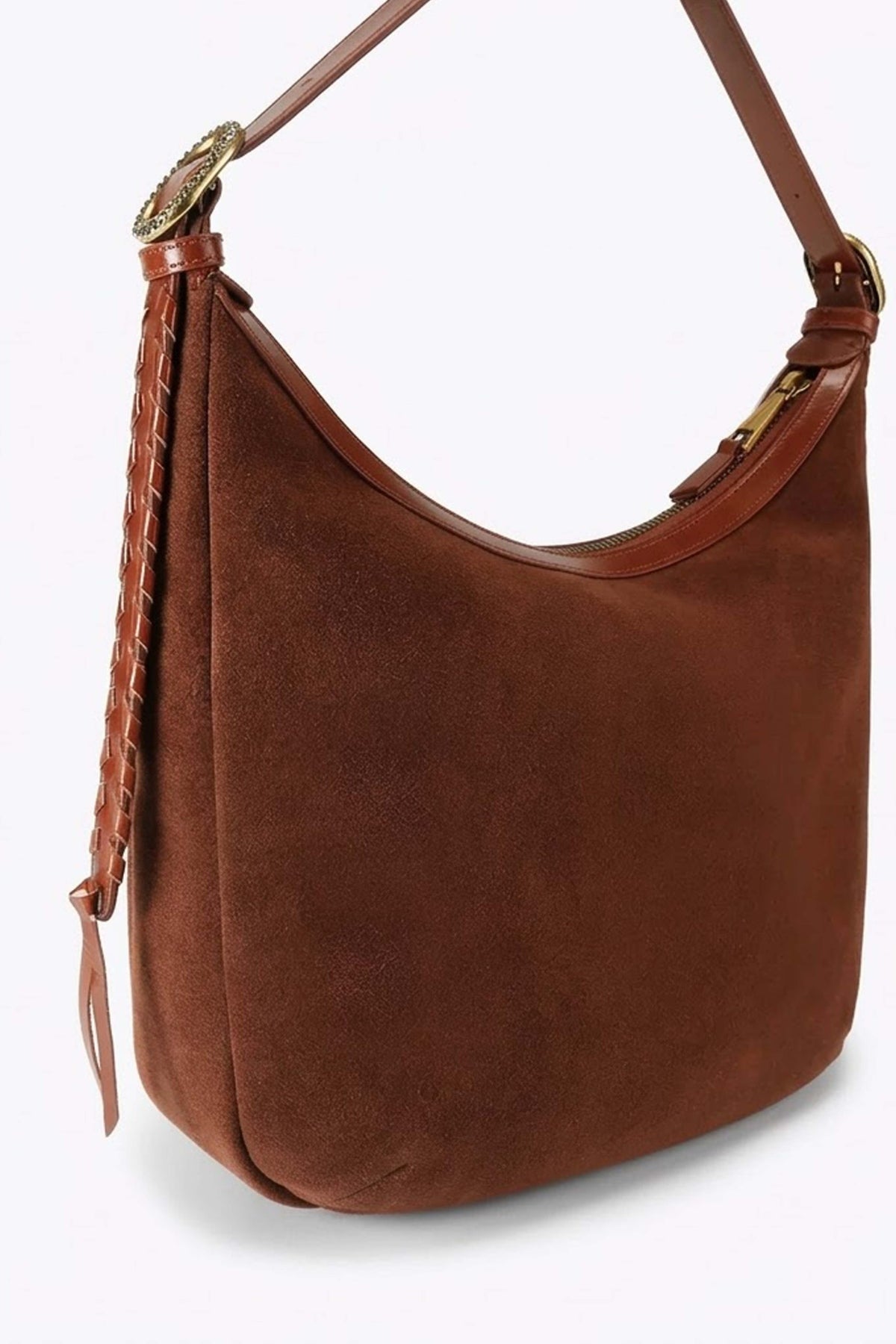 KURT GEIGER LONDON CHELSEA S HOBO BUTTE en color BROWN  (2)