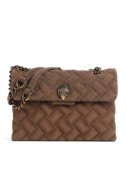 KURT GEIGER LONDON  LEATHER KENSINGTON  en color BROWN  (1)