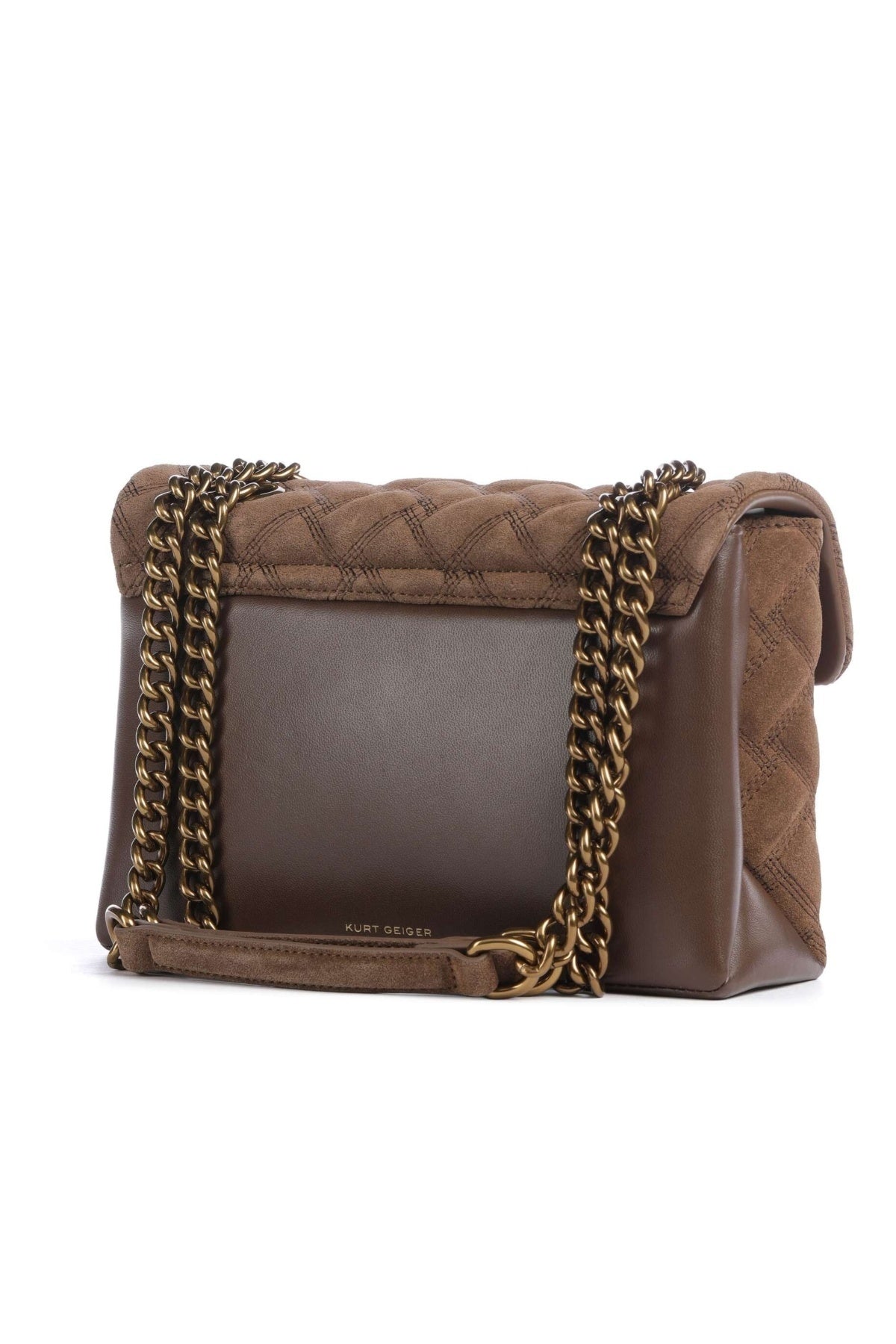 KURT GEIGER LONDON  LEATHER KENSINGTON  en color BROWN  (2)
