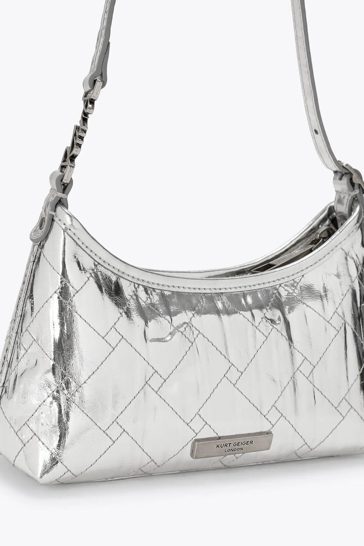 KURT GEIGER LONDON KURT SLING en color SILVER  (2)