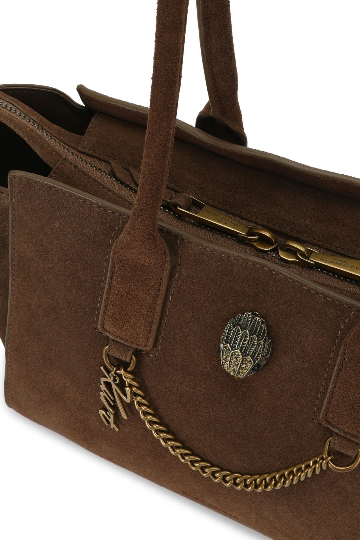 KURT GEIGER LONDON SLOANE SM SHOPPER K en color BROWN  (4)