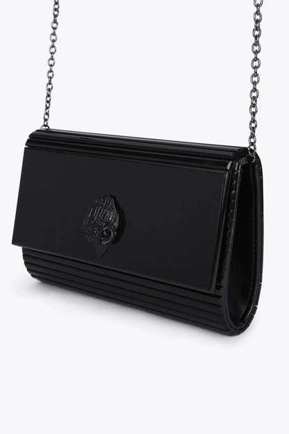 KURT GEIGER LONDON  PARTY EAGLE CLUTCH  en color BLACK  (3)