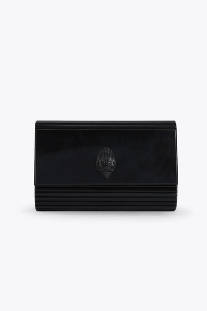 KURT GEIGER LONDON  PARTY EAGLE CLUTCH  en color BLACK  (4)