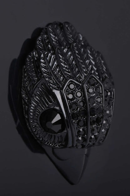 KURT GEIGER LONDON  PARTY EAGLE CLUTCH  en color BLACK  (5)