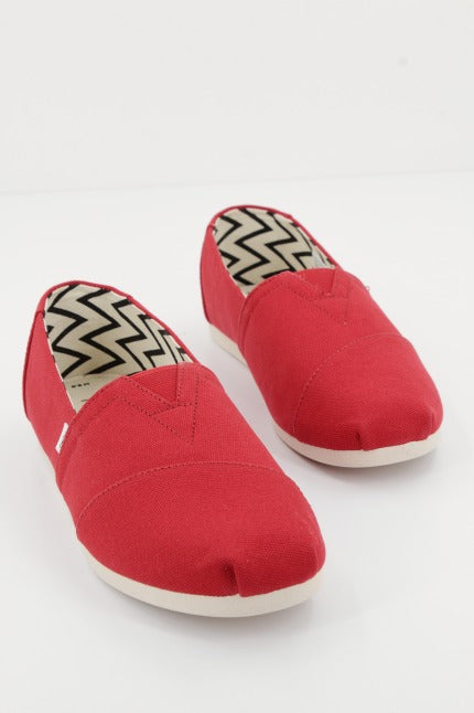 TOMS RED RECYCLED COTTON  en color RED  (2)